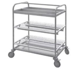 Тележки для сбора посуды