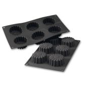 Форма силик. д/зам. и вып. "Цветы" d70мм h28мм, 6 ячеек 30SF056N