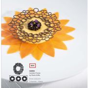 Форма силиконовая "Jasmine Frame" 115x115 h1.5cм, 3 ячейки GG061