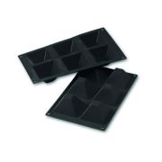 Форма силик. д/зам. и вып. "Пирамида" 71х71мм h40мм, 6 ячеек 30SF007/N