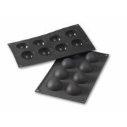 Форма силик. д/зам. и вып. "Полусфера" d50мм h25мм, 8 ячеек 30SF004N