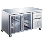 СТОЛ ХОЛОДИЛЬНЫЙ TATRA TRTGN2 TN G СТЕКЛЯННЫЕ ДВЕРИ