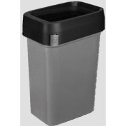 Бак для мусора "SMART BIN PRO" 50л (430x330x630мм), с крышкой "Гастро" (черный) 435245813