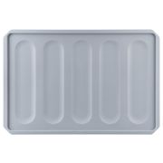 Крышка для ящика универсального 605х405х18мм "ЕВРОБОКС", п/п, цвет серый 425233230