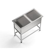 ВАННА МОЕЧНАЯ GPSTEEL СТАНДАРТ ВМ-2 1180/600/850 С (ВМ-2/500)