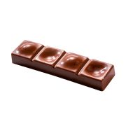 Форма д/шок.конфет "Liquid" 100х26мм h16мм, 8 ячеек, 30гр, п/к BPA FREE 21MA1914