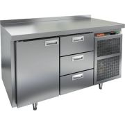 СТОЛ С ОХЛАЖД.ШКАФОМ HICOLD GN13/TN