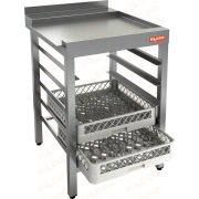  Стол выходной правый для посудомоечной машины    НСДПМ-6/7,4БП