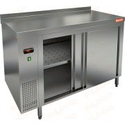 HICOLD Стол подогреваемый пристенный двери купе  HICOLD  TS 14 GN