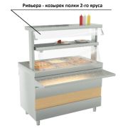 Atesy Ривьера - козырек полки 2-го яруса ( 800мм)
