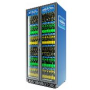 Frigoglass Max-1000 HD серый распашные с кнопкой откл. Освещения