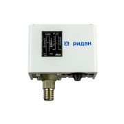 Реле давления KPI 35R, диапазон настройки -0,2...8 бар, дифференциал 0,4…1,5 бар, штуцер G1/2А, автоматический сброс