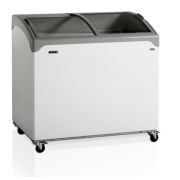 ЛАРЬ МОР.СО СТЕКЛ.КРЫШ.TEFCOLD NIC300SCEB