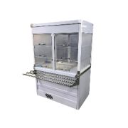 МЛОЭ/ВО/15 - Витрина охлаждаемая, закрытая с автоматической оттайкой и подсветкой, на нейтральном столе