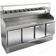 Стол охлаждаемый для пиццы HICOLD PZE3-1111/SN