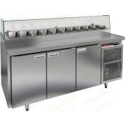 Стол охлаждаемый для пиццы HICOLD PZ1-111/GN стекло