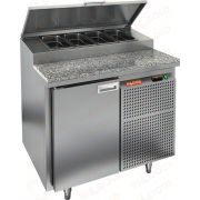 Стол охлаждаемый для пиццы HICOLD PZ1-1/GN камень