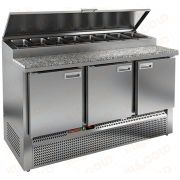 Стол охлаждаемый для пиццы HICOLD PZE1-111/GN камень