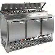 Стол охлаждаемый для пиццы HICOLD PZE1-111/GN