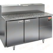 Стол охлаждаемый для пиццы HICOLD PZ1-11/GN камень