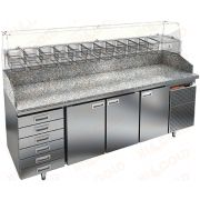 Стол охлаждаемый для пиццы HICOLD PZ4-111/GN 6R