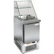 Стол холодильный для салатов (саладетта) HICOLD SLE3-1GN высокое стекло