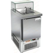 Стол холодильный для салатов (саладетта) HICOLD SLE3-1GN низкое стекло