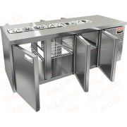 Стол охлаждаемый для салатов (саладетта) HICOLD SL2T-111/GN (1/6)