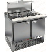 Стол для салатов (саладетта) HICOLD SLE3-11GN полипропилен