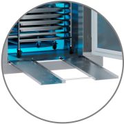 Откидной пандус для распашных дверей