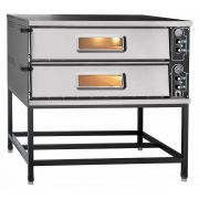 Печь электрическая для пиццы ПЭП-6х2 (двухярусная на подставке)