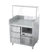 Станция для бургеров и хот-догов БАВАРИЯ БХС - 900.700-02-3 (без лайт-бокса)