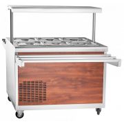Прилавок для холодных закусок ПВВ(Н)-70ПМ-НШ передвижной