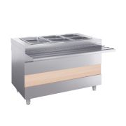 Ривьера - мармит 2-х блюд М2-1120-02-СО без полок