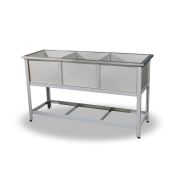 Ванны моечные сварные ВМ 3-секционные без борта