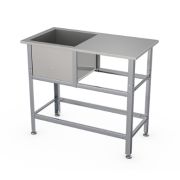 Ванна со столом ВСМС-Б-1.700-1550.800-02-К (ВМС-1/700-К)