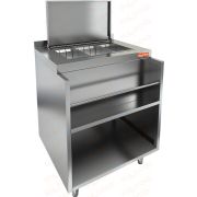 Барная станция с бортом и крышкой HICOLD НБМВЛ-6/5БКР