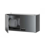 Полка закрытая с сушкой для тарелок ПЗТ