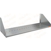 Полка настенная сплошная перфорированная HICOLD НПС-12/4 П
