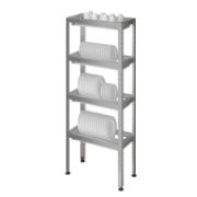 Стеллаж для тарелок и стаканов СКТС-Б- 650-02 (СКТС-650-Э)