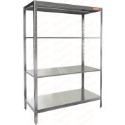 Стеллаж нержавеющий кухонный усиленный HICOLD НСКУ-12/7