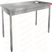 Стол производственный для сбора отходов HICOLD НДСО-13/7