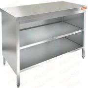 Стол нержавеющий закрытый с 3-х сторон HICOLD НСЗО-14/6