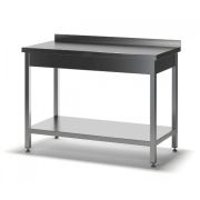 Стол на профиле СРП-2 (с бортом)