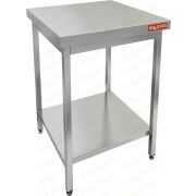 Стол нержавеющий разделочный центральный с полкой HICOLD НСО-7/7П