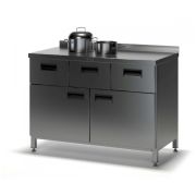 Стол с дверями и ящиками СГДР-2