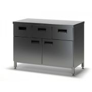 Стол с дверями и ящиками СГДР-1