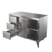 Стол СТ-С-1100.700-02-Р-3Л (СТ-2/1100/700 с ящиками)