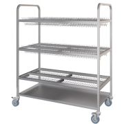 Тележка для тарелок и стаканов ТТС-Л-3-1200.600-02