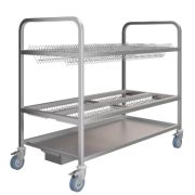 Тележка для тарелок и стаканов ТТС-Л-2-1200.600-02